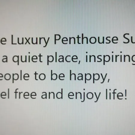 Luxury Penthouse 1br-seafront-seasonal Pool-central Apartment *